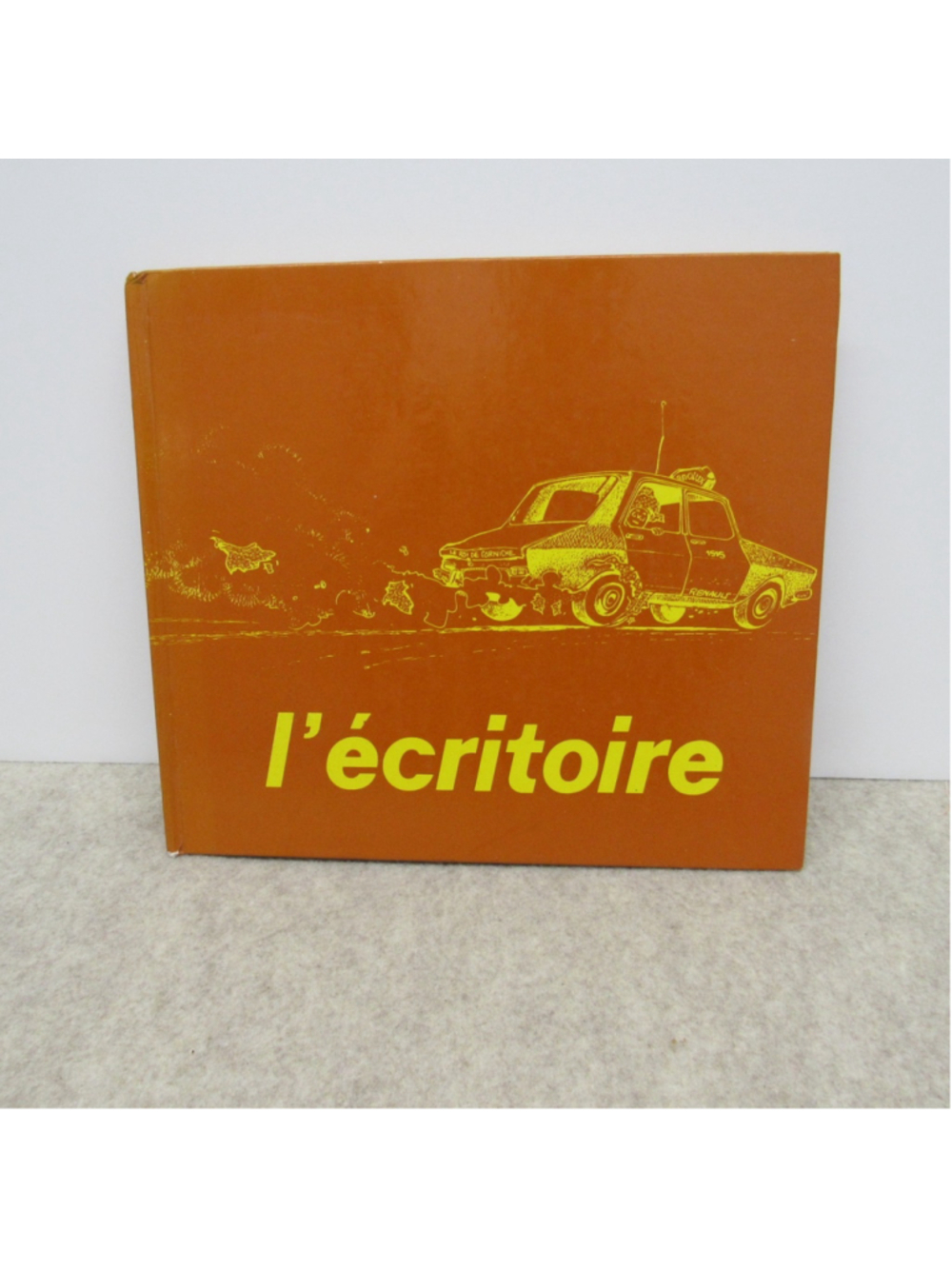 L'écritoire Hardcover Art Book 1983 Mohiss Graphic Labo Rare Vintage First Ed